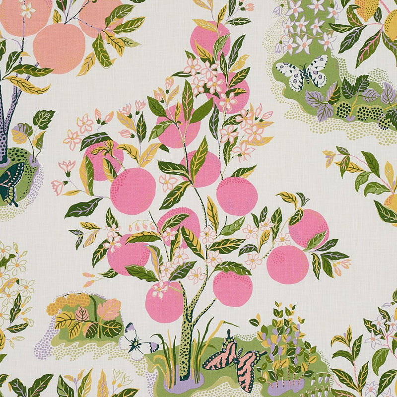 Tissu intérieur / extérieur Citrus Garden