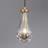 Pleasant Plains 2 - Light Luxury Raindrop Pendant-1988980322