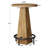 37.4" High Top Bar Table With Footrest (table Only)-126479700