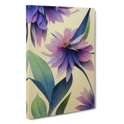 Beautiful Watercolour Flowers No.2 - Wall Art