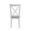 Chaise d'appoint rembourrée en bois massif Atiqa-607373649