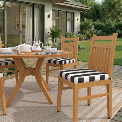 Sunbrella Indoor/Outdoor Dining Chair Cushion