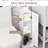Corneall Freestanding Linen Cabinet
