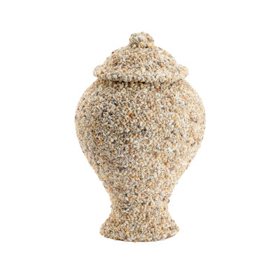 Handmade Shell Jar