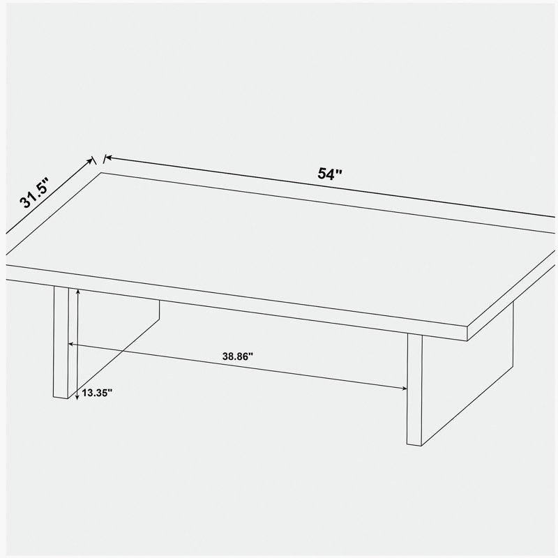 Caroline Black 3-piece Rectangular Coffee and End Table Set