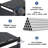 Book Shelf, 12 Cube Storage Organizer, DIY Bookcase, Metal Cube Bookshelf, Cubbies Closet Storage Organizer Shelves