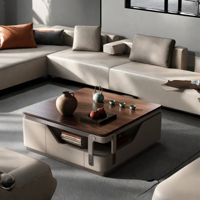 Table basse luxueuse de style italien