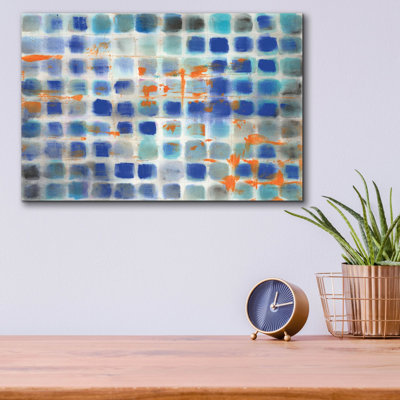 Art mural en verre «Hip Geometric» par Danhui Nai