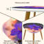 Ensemble de 2 tables basses gigognes Triangle