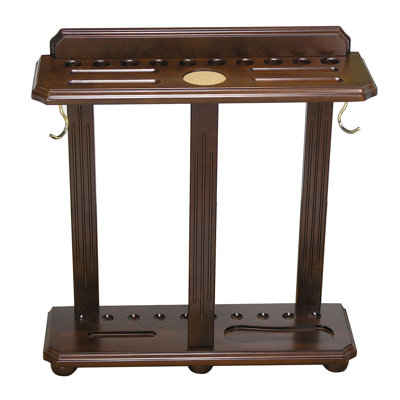 The Level Best Wood Professional Grade Pool Cue Rack