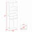 Pembrooke 2-Shelf 1-Drawer Microwave Pantry Cabinet-420201782