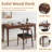 Axel Mid Century Modern Solid Wood Desk with Drawers