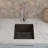 16" x 18" Platinum Quartz Kitchen Sink, Single Bowl Sink, Drop-in Sink, Undermount Sink, Granite Kitchen Sink-101021186