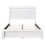Mobilier de chambre à coucher rustique à panneau en bois 1pc, lit dans une boîte-106844017-106844016