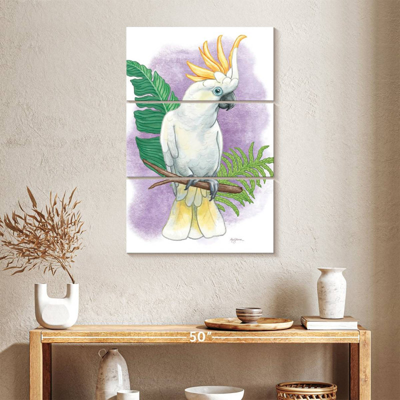 Brampt Tropical Flair III, 38" H x 24" W