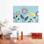 «Scandi Florals II» par Isabelle Z - impression d'art graphique-52938870-52938872-52938873