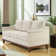 Edgell 4-Piece Classic Nailhead Trim Sofa Set With Multi-Functional Ottoman