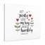 Act Justly, Love Mercy, Walk Humbly Micah 6:8 - Wrapped Canvas Print-1173592646