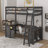 Kids Loft Bed With Built-In-Desk-675662592-675662594