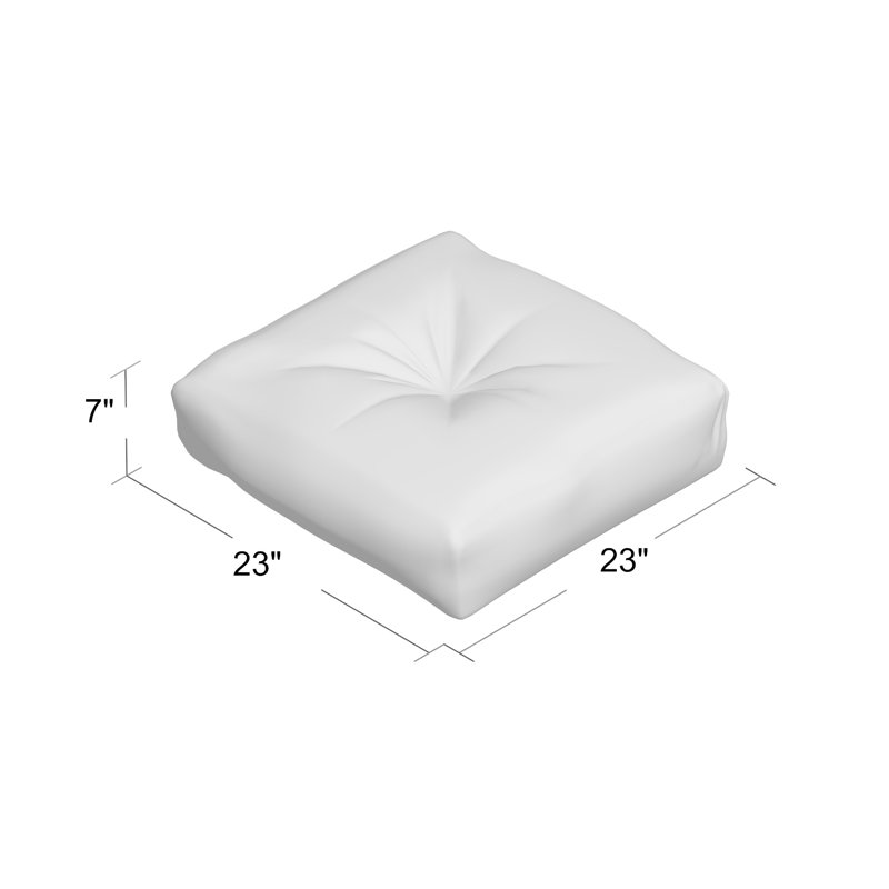 Square Pillow Cover & Insert, 23" x 23"