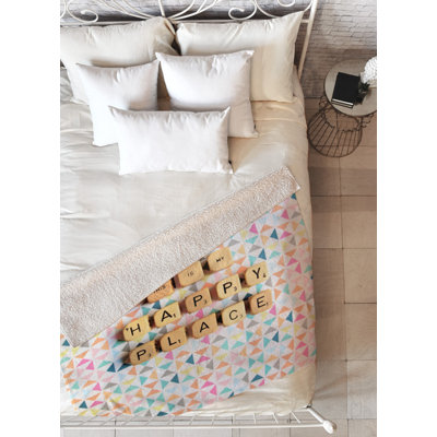 Happee Monkee Throw Blanket