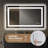 48X32" Frameless LED Bathroom Mirror,Smart Mirror-1634960266
