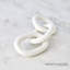 3 Ring Chain-Matte White