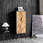 Armoire d'appoint 21 "* 55" avec parquet en bois récupéré