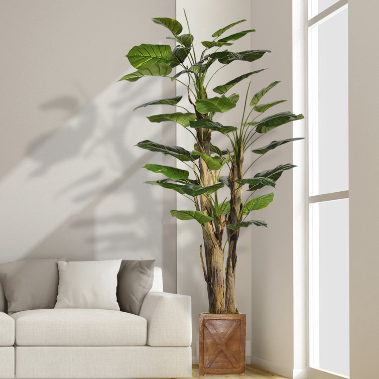 Panama 66" Artificial Scindapsus Aureus Tree in Planter