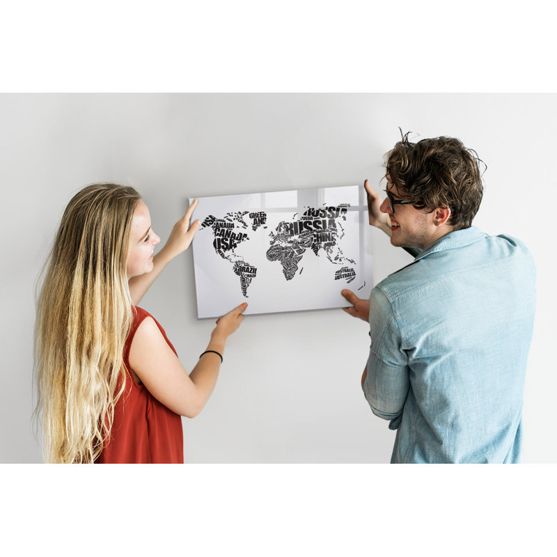 Magnetic Glass Dry Erase Board
