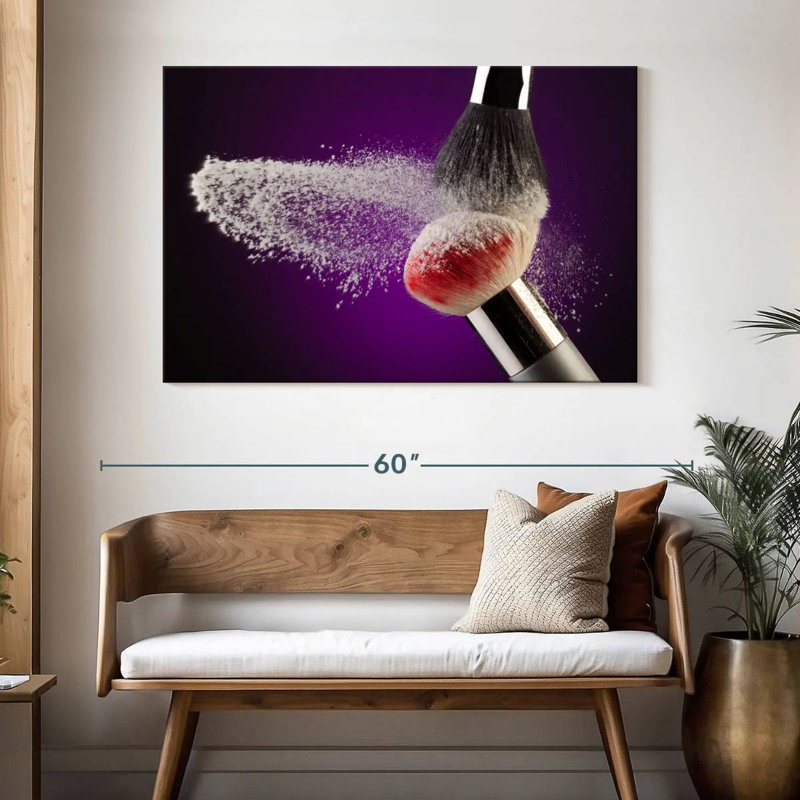 Shuttleworth Face Makeup Brushes, 32" H x 48" W