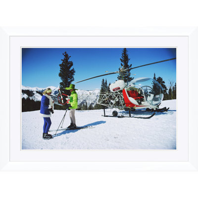 Snowmass Village Print by Slim Aarons