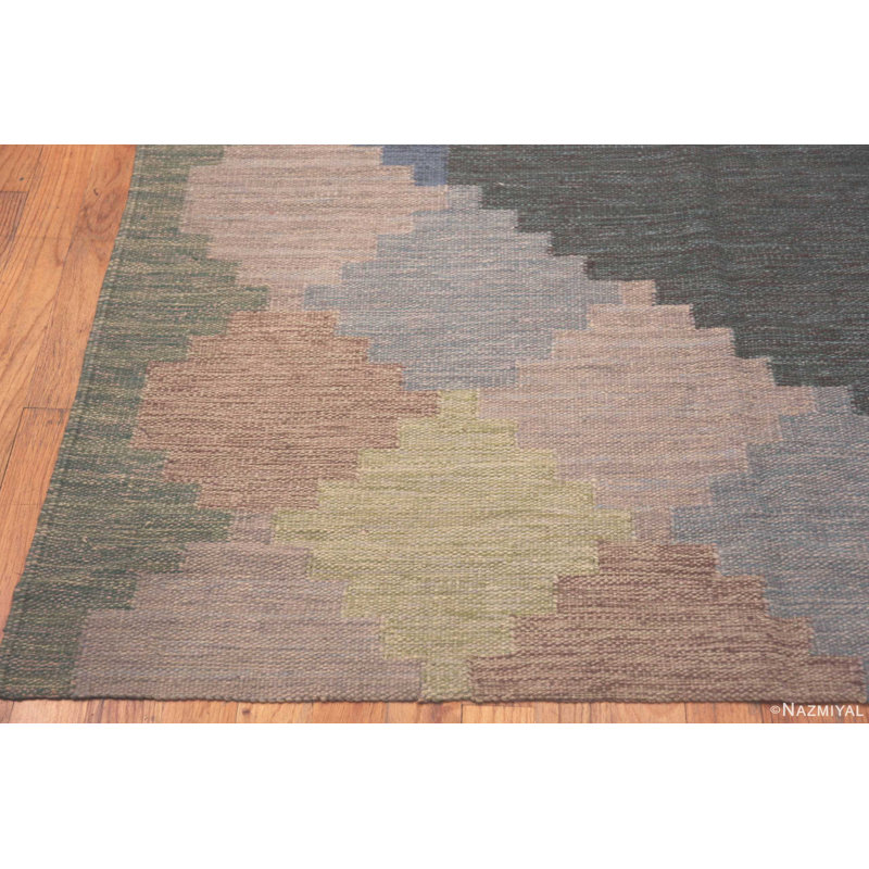 One-of-a-Kind 10'2" X 14' Flatweave Area Rug