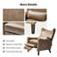 Fauteuil inclinable manuel en faux cuir Alexis-342415611