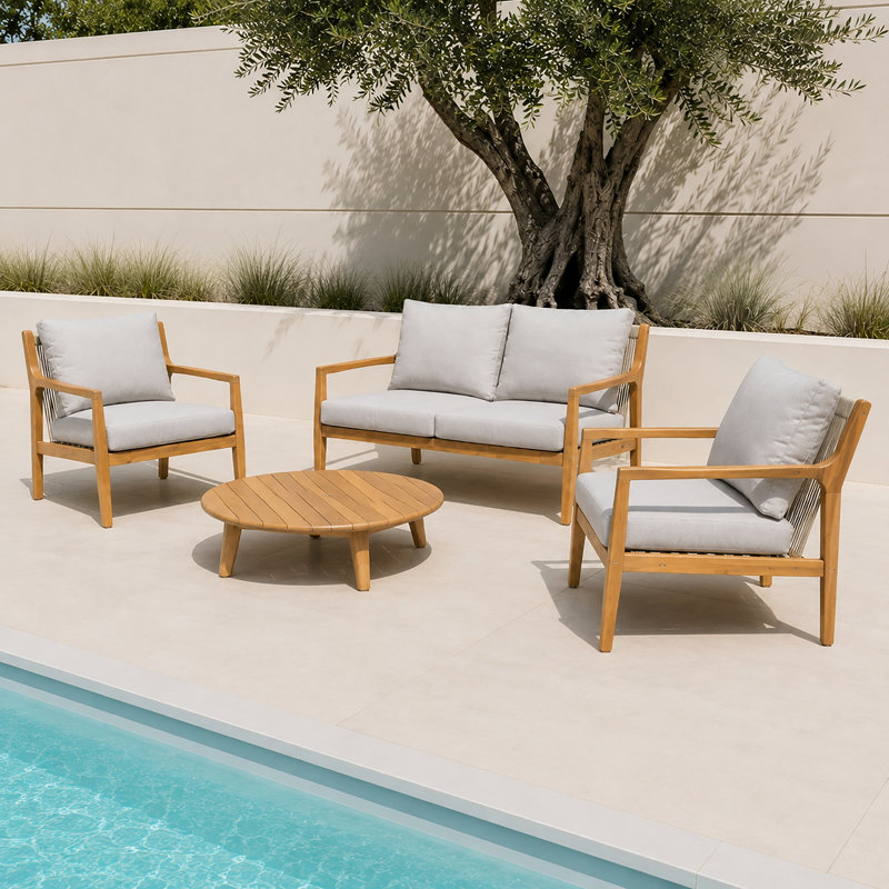 4-Seater Outdoor Lounge Set