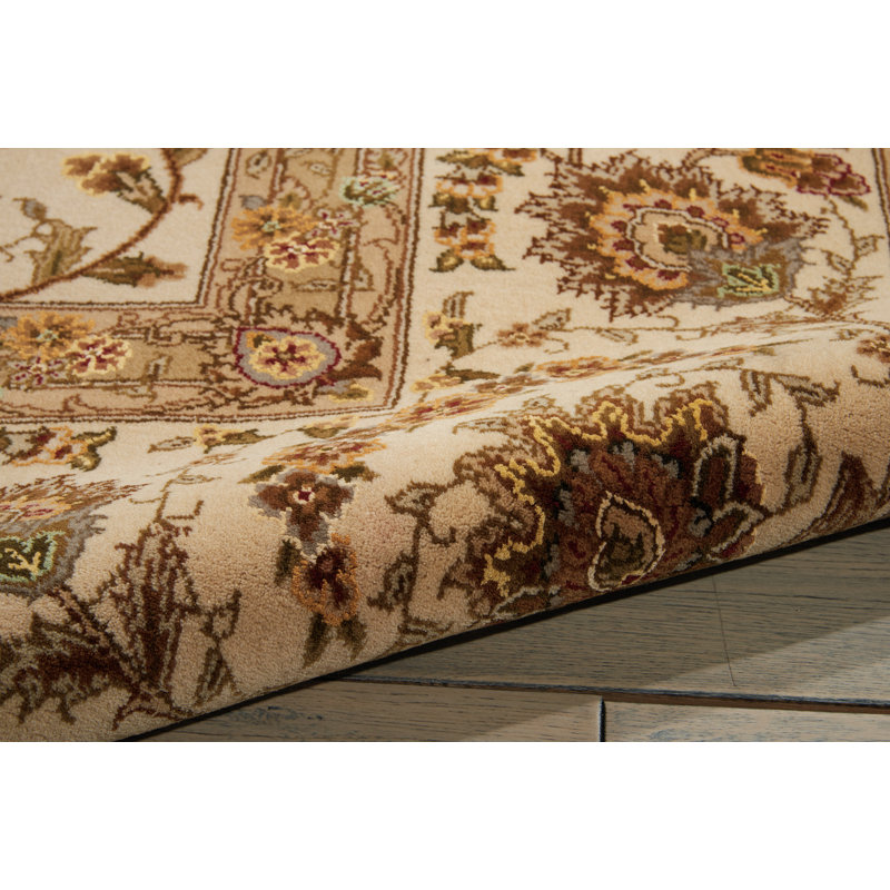 Bilbrey Wool Oriental Indoor Rug, Rectangle 8'6" x 11'6"