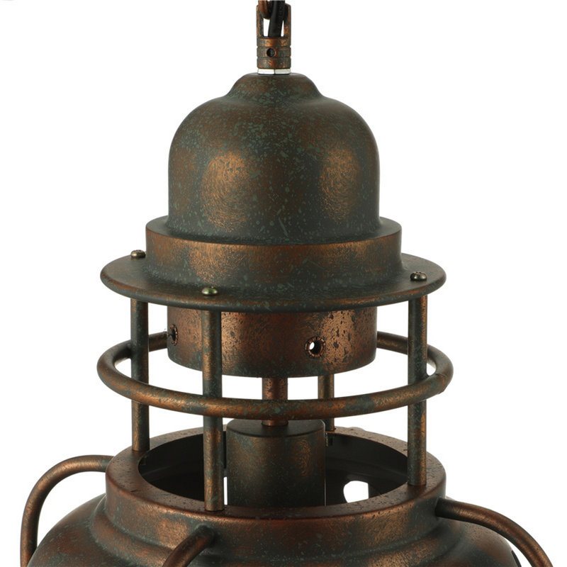 Pendelton 1 - Light Brown Bell Pendant