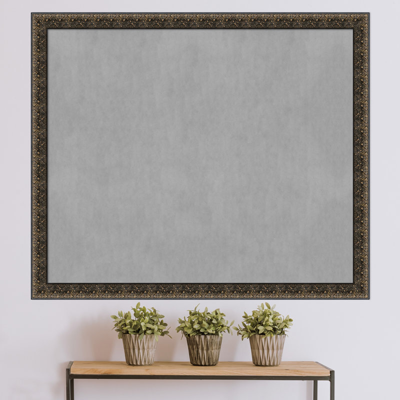Tableau magnétique magnétique en métal, H 45 po x l 53 po x P 1 po