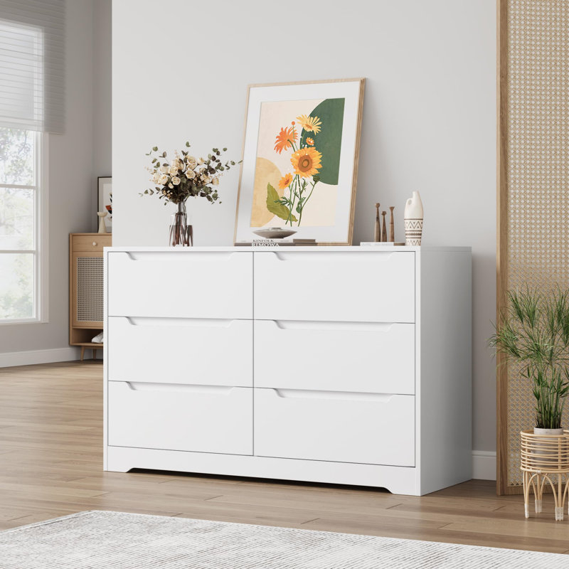 Botan 108cm W 6 - Drawer Chest of Drawers