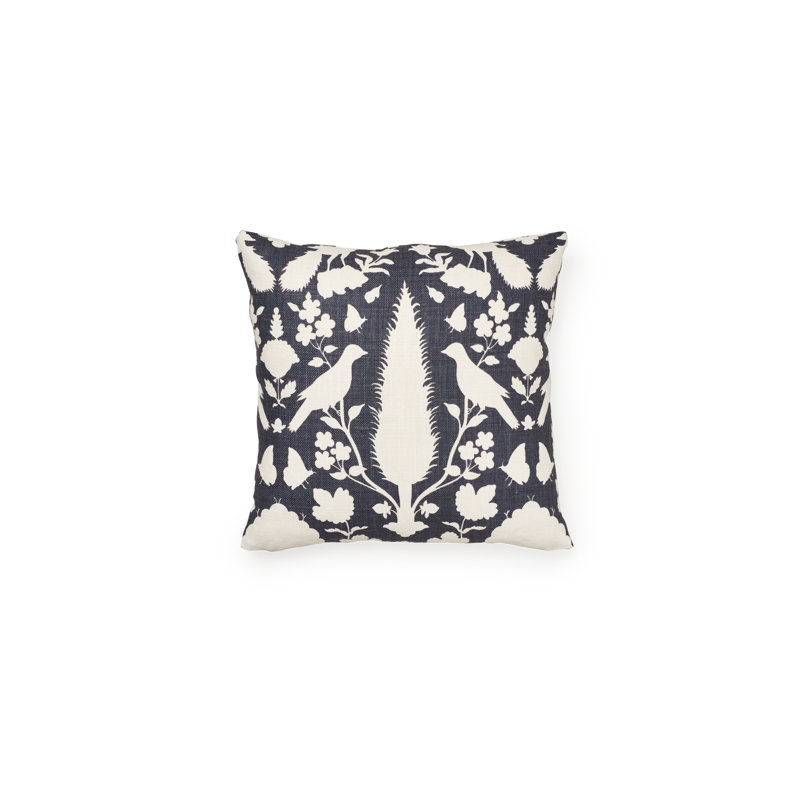 Coussin Chenonceau, Gris anthracite, 18 po x 18 po