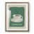 Walnut Framed Paper