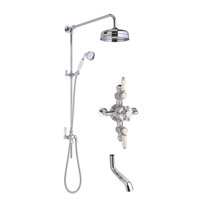 Mixer Shower with Dual Shower Head