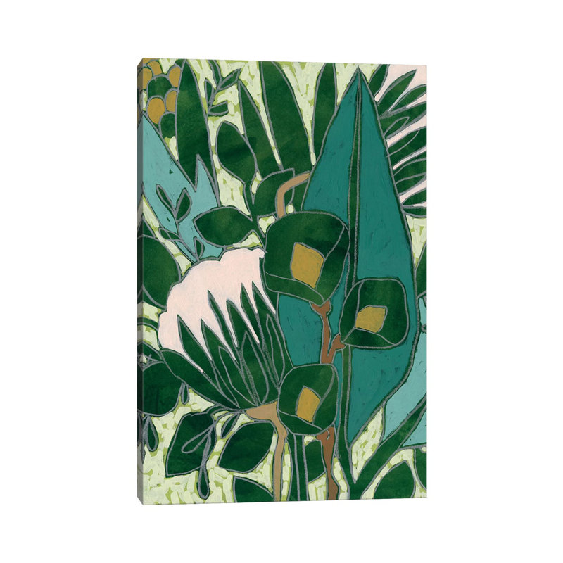 Bottle Glass Garden I 1 Piece Wrapped Canvas Wall Art, 101.6 cm H x 66.04 cm W x 1.91 cm D