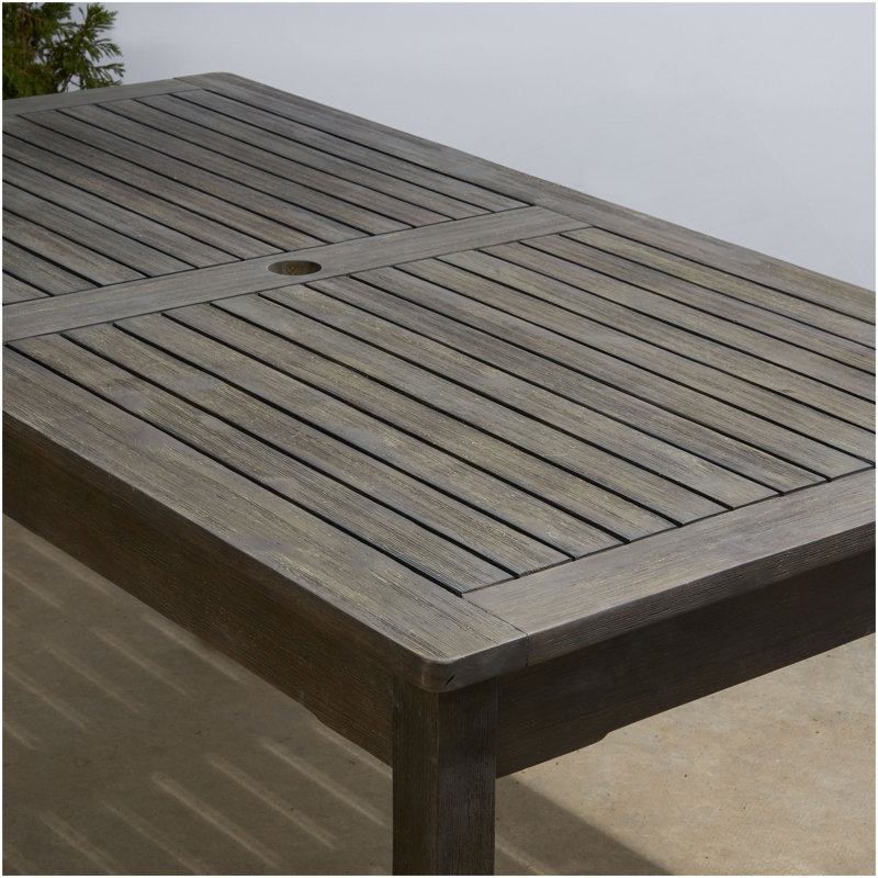 Table de salle à manger Caladesi, Gris délavé