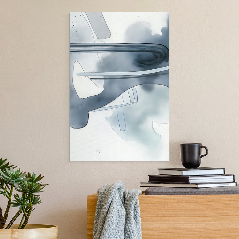 Série ABSTRACT DCCXLI - Impression sur toile seulement - NON CADRE, H 18 po x l 12 po
