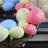10" Pink Yellow and Blue Floral Stem Easter Egg Spring Wreath
