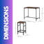 Antiwan 4 - Person Dining Set
