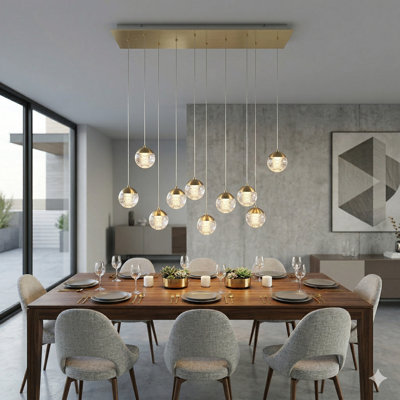 Heatherly 10 - Light Cluster Pendant