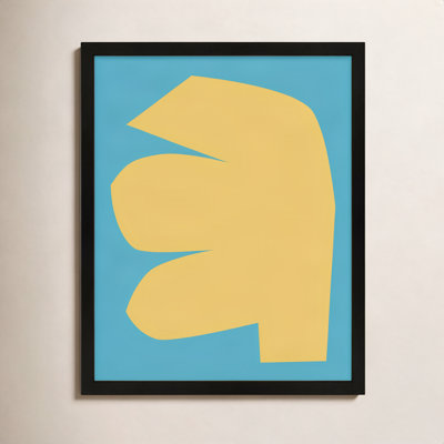 Blue Study 1 Print by Michael Kempen