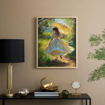 «WOMEN Series DCCIV», reproduction encadrée - bois massif
